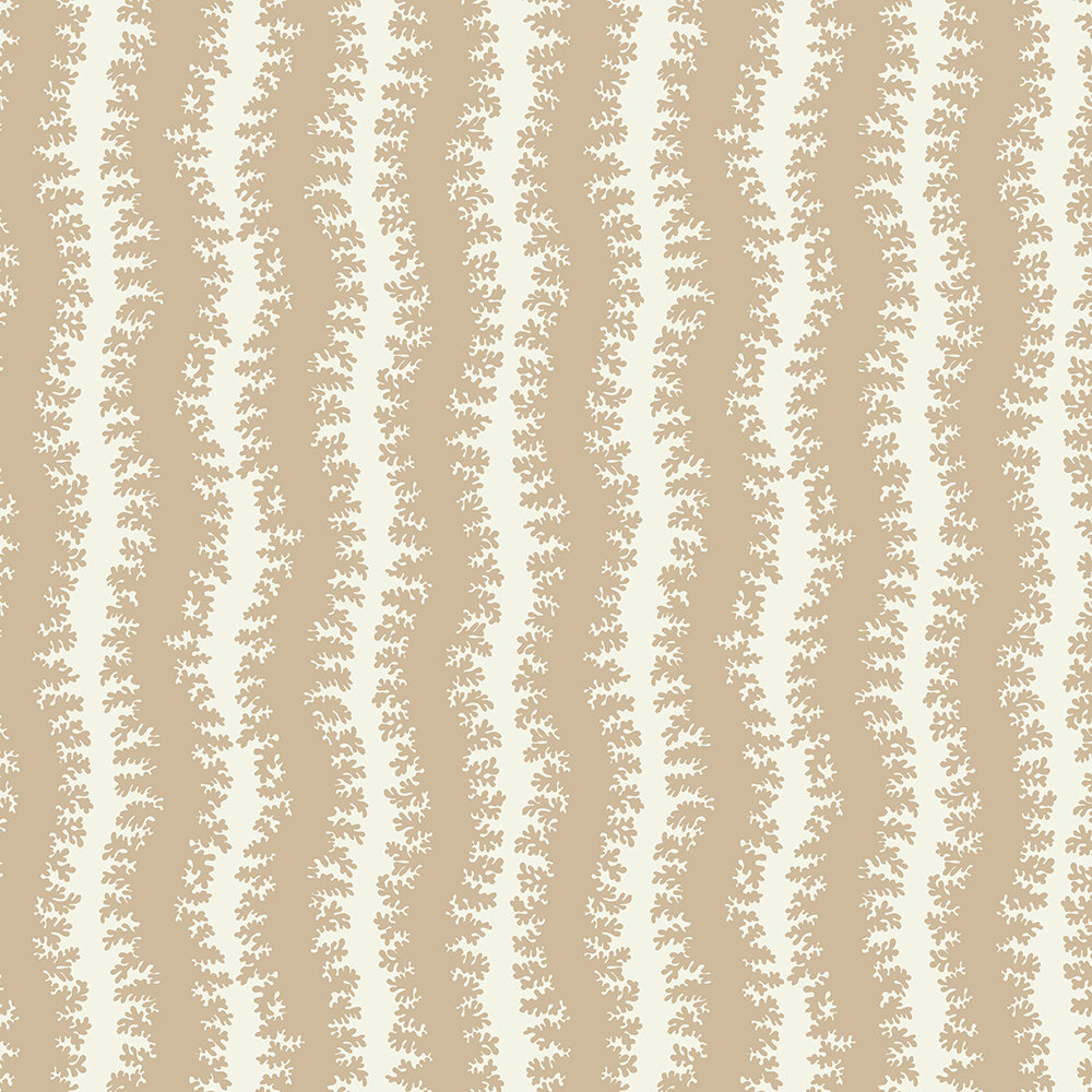 Elkhorn Stripe - Stepping Stone - Ringhill White