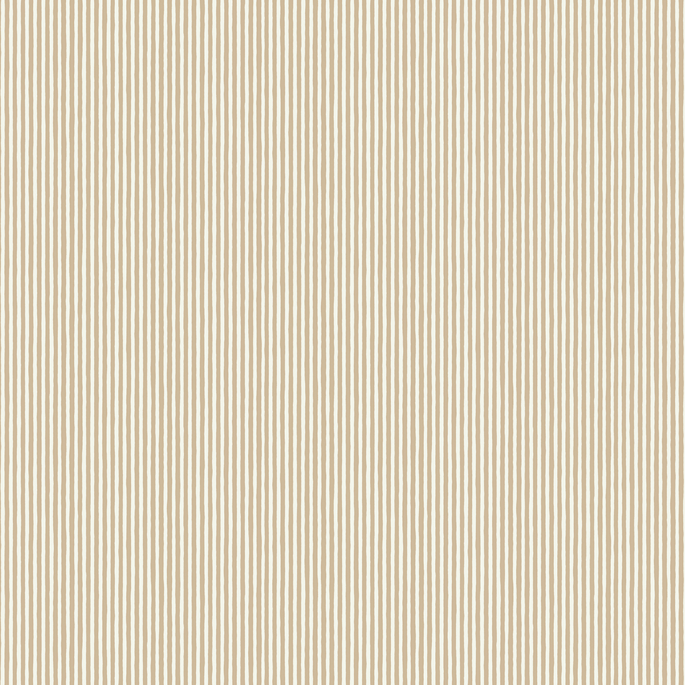 Hand Painted Stripe - Stepping Stone - Skirting White