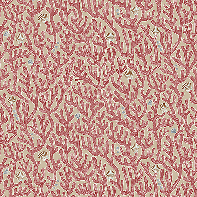 Coral Wallpaper - Red Toppings