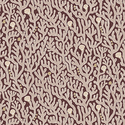 Coral Wallpaper - Spicer Brown