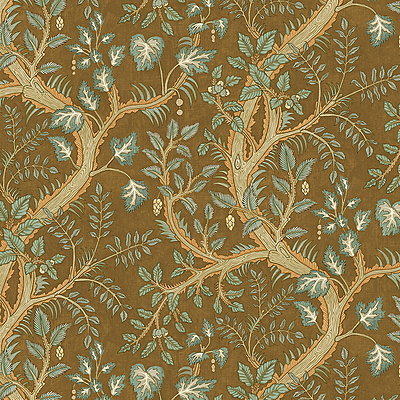 Hedgerow Wallpaper - Brown