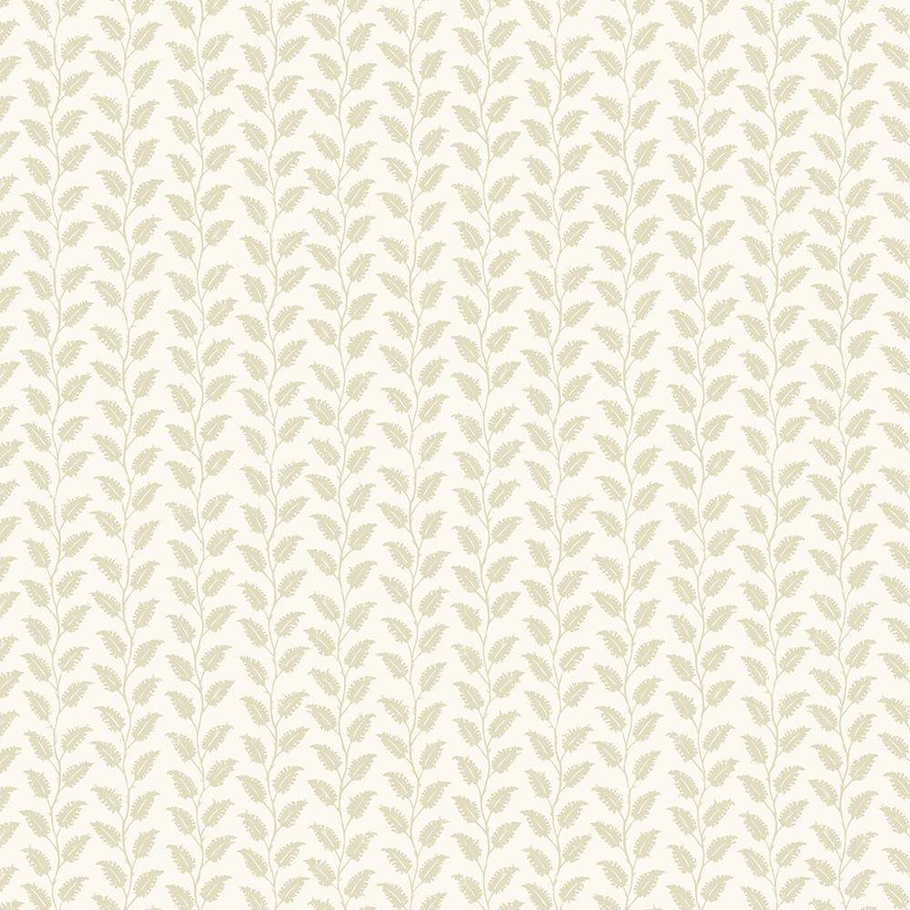 Leaf Wiggle - Maitland Green - Ceiling White