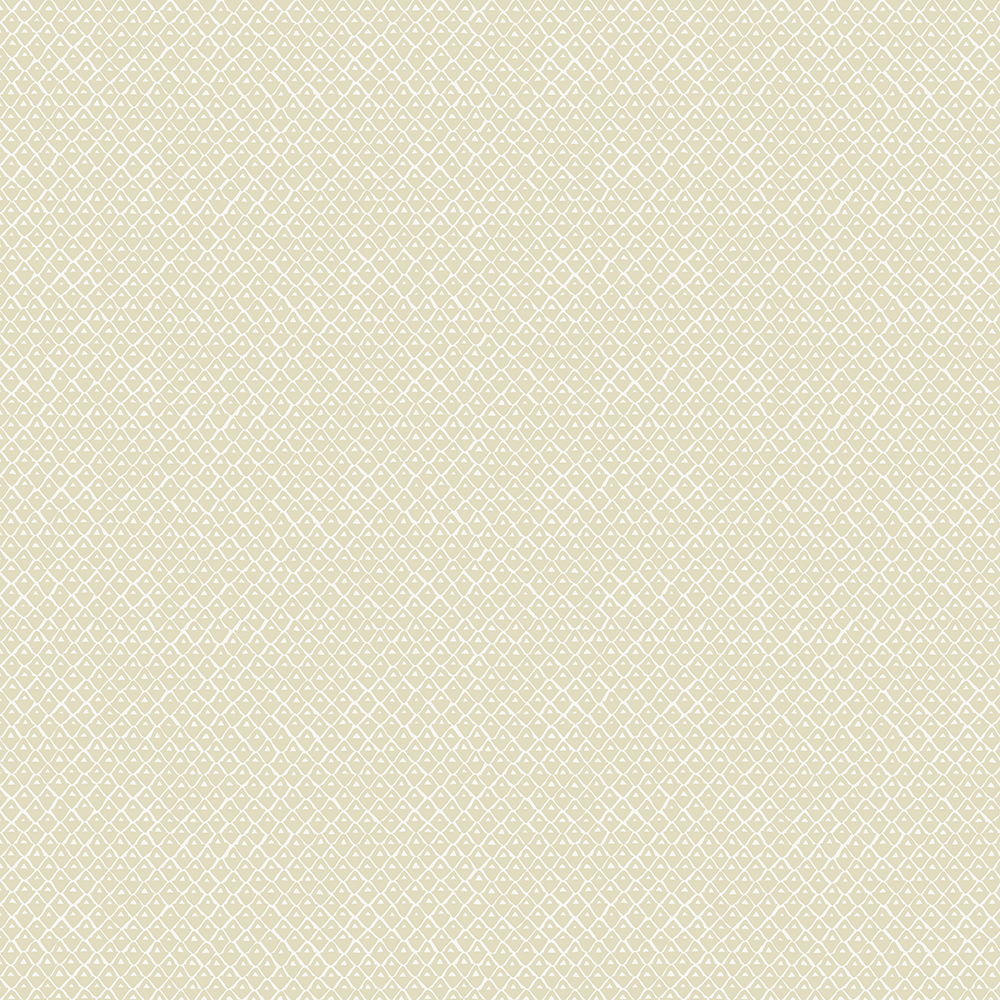 Pineapple Squares Wallpaper - Maitland Green - Ceiling White